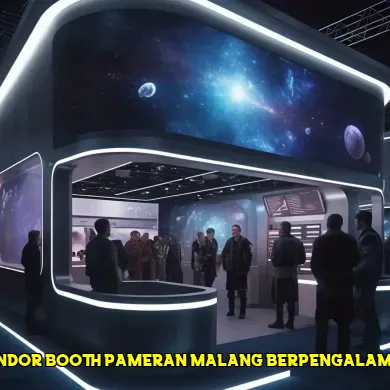 vendor booth pameran malang berpengalaman